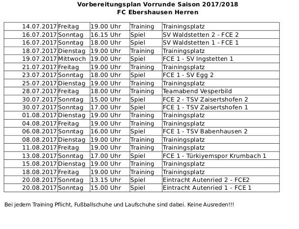 vorbereitungsplan fce 1718